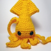 Now you can make your very own adorable squid! This pattern comes in PDF format with plenty of pictures and step-by-step instructions to guide you.